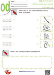 od-cvc-word-and-picture-matching-worksheet